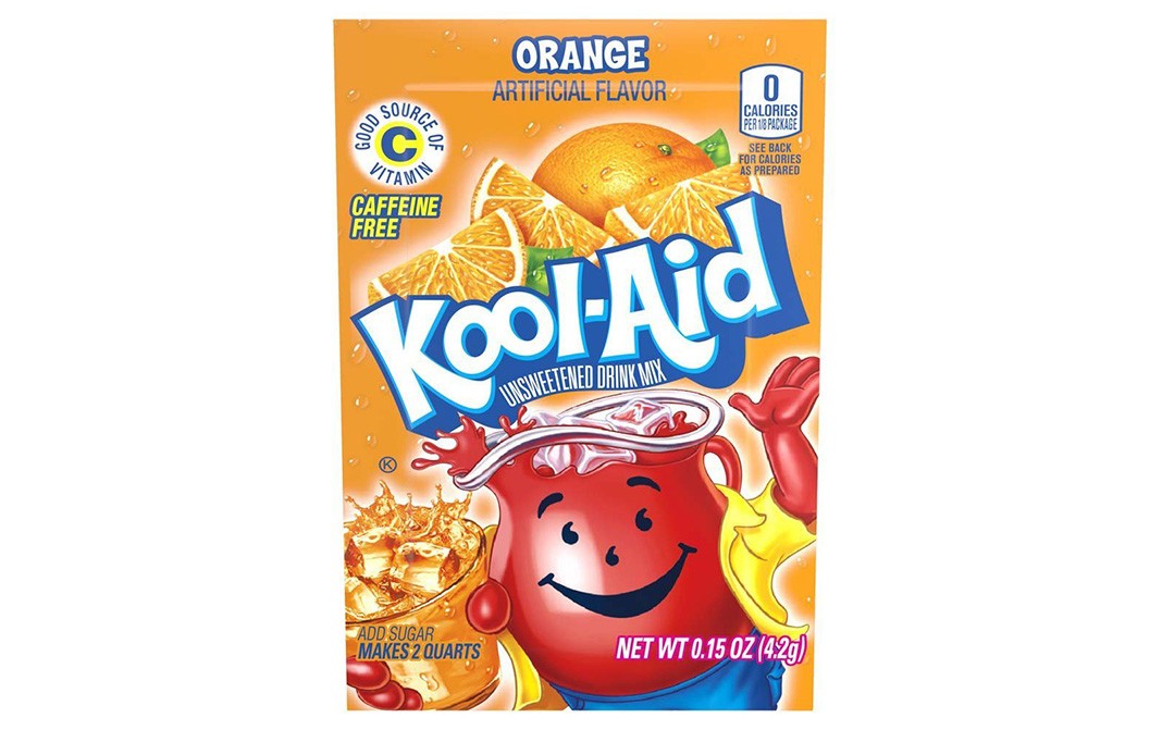 Kool-Aid Orange Artificial Flavor   Pack  4.2 grams